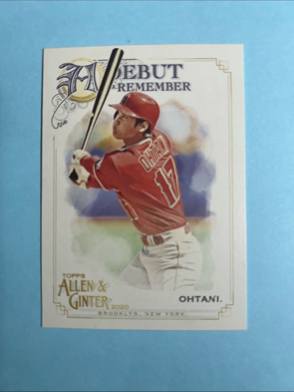 Shohei Ohtani , LA Angels 2020 Topps Allen & Ginter A Day to Remember #DTR-20 - Picture 1 of 2